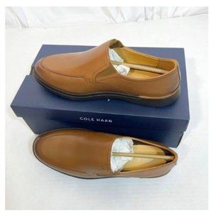 Cole Haan NWB Sz 9.5M British Tan 2 Leather Gore Loafer